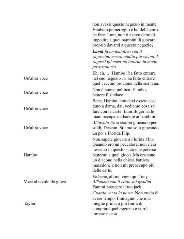 L'osso di mulo - Langston Hughes (The Mule-Bone - Italiano) - Image 2