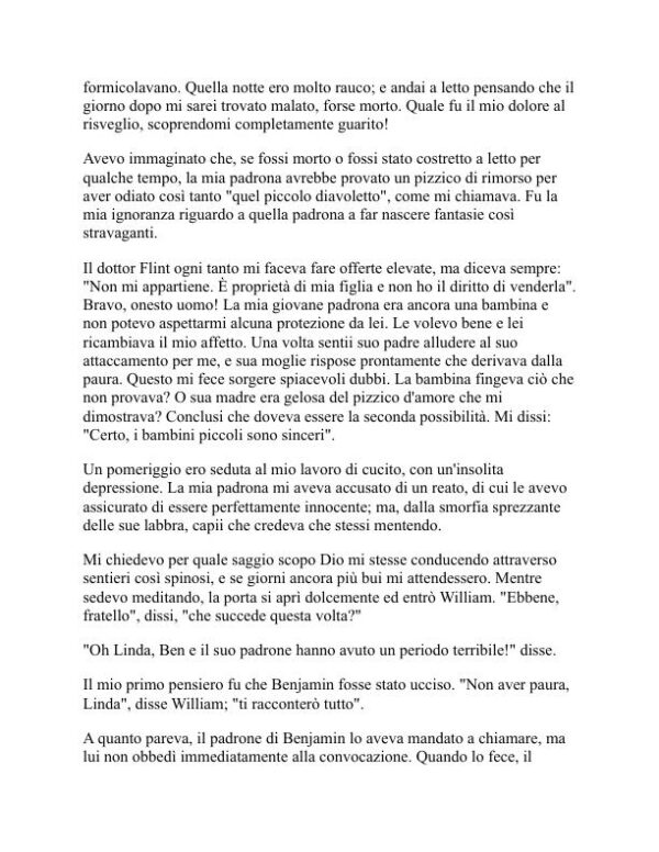 Incidenti nella vita di una schiava - Linda Brent (Incidents in the Life of a Slave Girl - Italiano) - Image 2