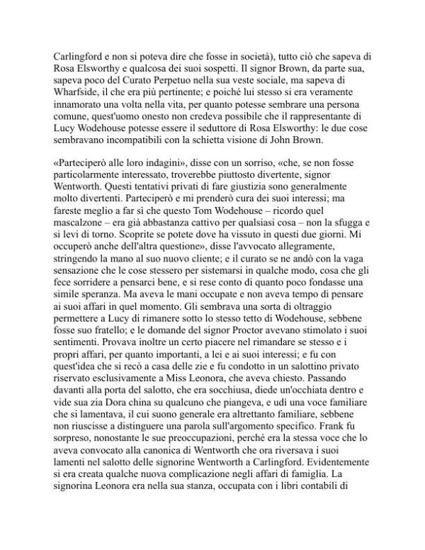 Il Curato Perpetuo - Margaret Oliphant (The Perpetual Curate - Italiano) - Image 2