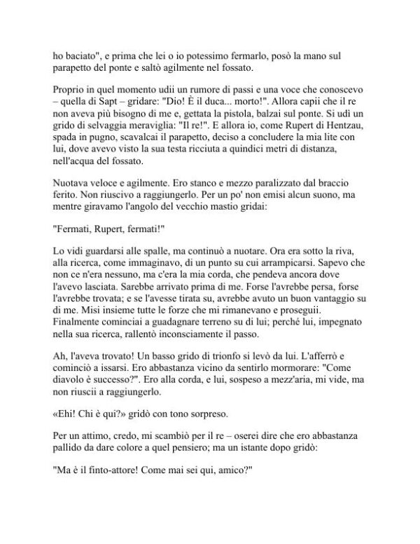 Il prigioniero di Zenda - Anthony Hope (The Prisoner of Zenda - Italiano) - Image 2