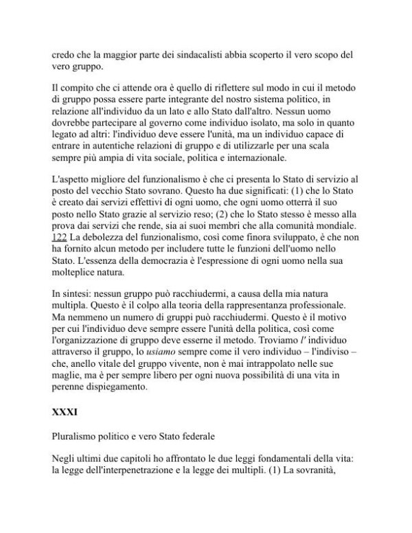 Il Nuovo Stato - Mary Parker Follett (The New State - Italiano) - Image 2