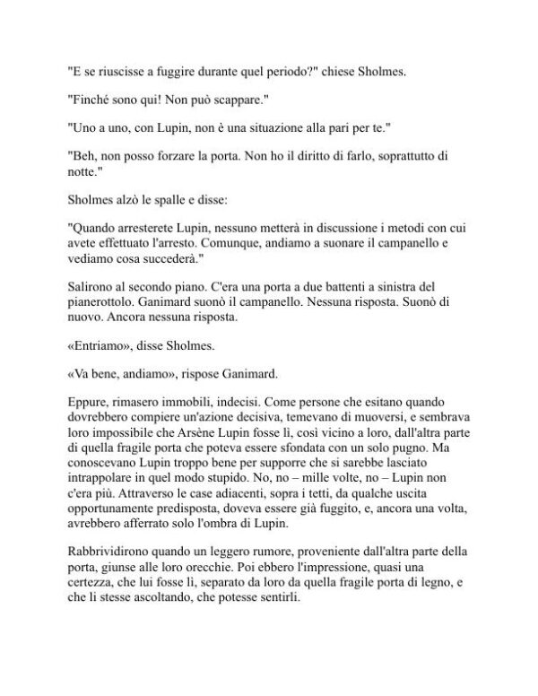 Arsène Lupin contro Herlock Sholmes - Maurice Leblanc (Arsène Lupin Versus Herlock Sholmes - Italiano) - Image 2