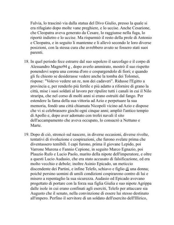 Le vite dei Cesari - Suetonius (The Lives of the Caesars - Italiano) - Image 2