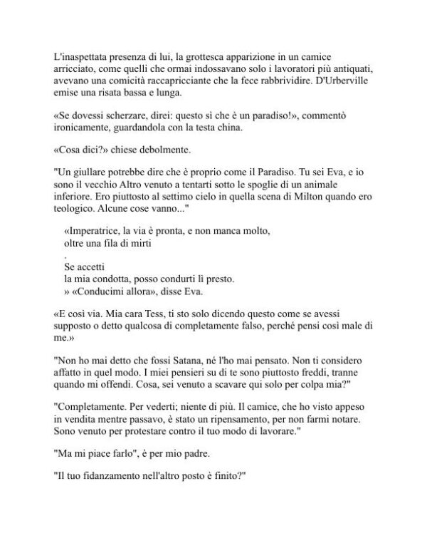 Tess dei d'Urberville - Thomas Hardy (Tess of the d’Urbervilles - Italiano) - Image 2