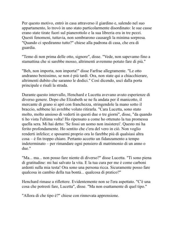 Il sindaco di Casterbridge - Thomas Hardy (The Mayor of Casterbridge - Italiano) - Image 2