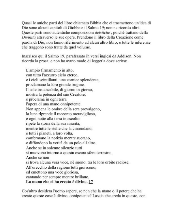 L'età della ragione - Thomas Paine (The Age of Reason - Italiano) - Image 2