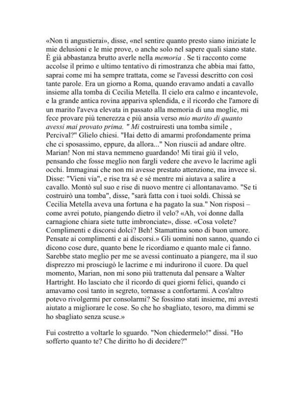 La donna in bianco - Wilkie Collins (The Woman in White - Italiano) - Image 2