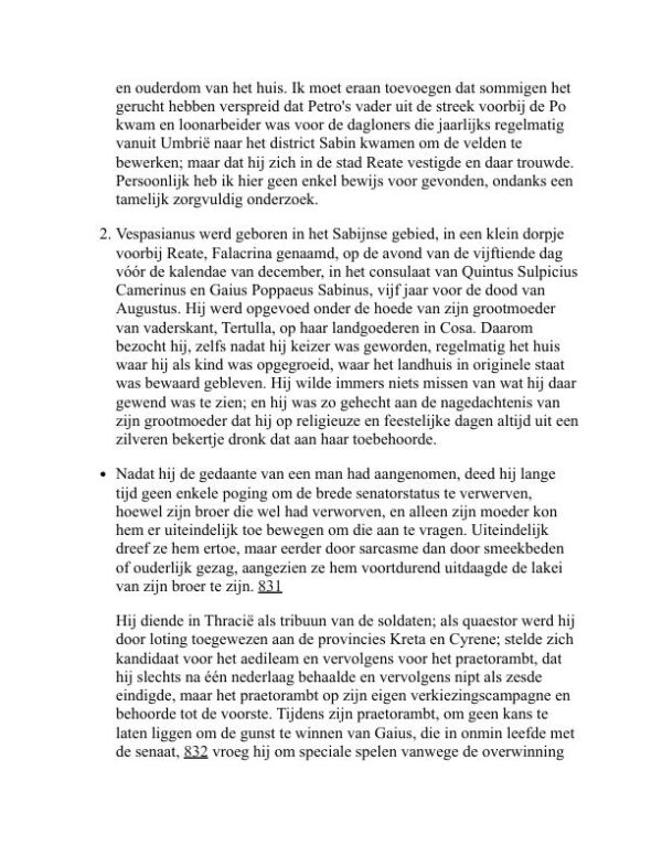 De levens van de Caesars - Suetonius (The Lives of the Caesars - Nederlands) - Image 2