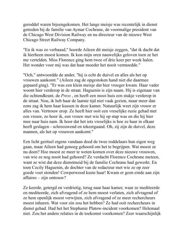 De Titan - Theodore Dreiser (The Titan - Nederlands) - Image 2