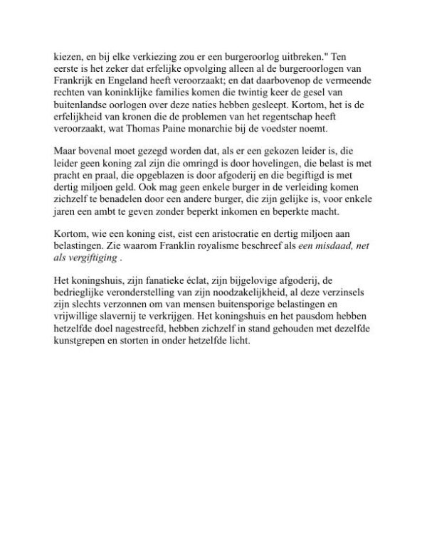 Essays - Thomas Paine (Essays - Nederlands) - Image 2
