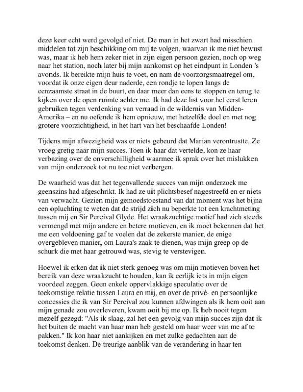 De vrouw in het wit - Wilkie Collins (The Woman in White - Nederlands) - Image 2