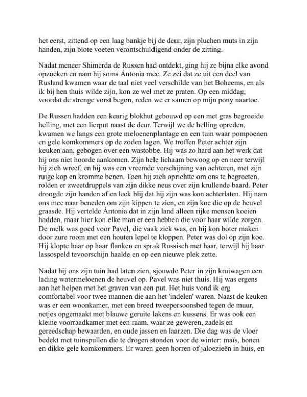 Mijn Ántonia - Willa Cather (My Ántonia - Nederlands) - Image 2