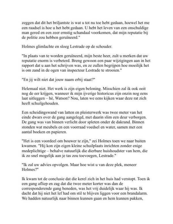 De terugkeer van Sherlock Holmes - Arthur Conan Doyle (The Return of Sherlock Holmes - Nederlands) - Image 2
