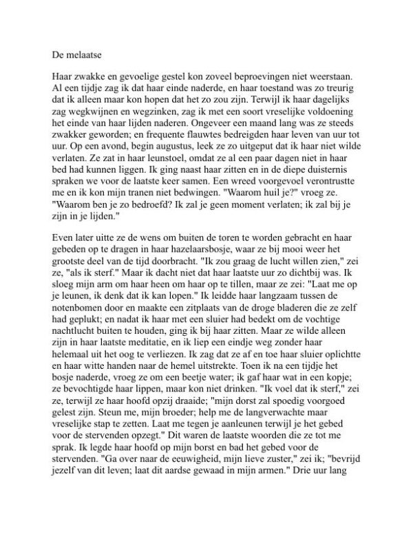 Kort Verhaal - Xavier de Maistre (Short Fiction - Nederlands) - Image 2