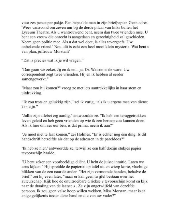 Het teken van de vier - Arthur Conan Doyle (The Sign of the Four - Nederlands) - Image 2