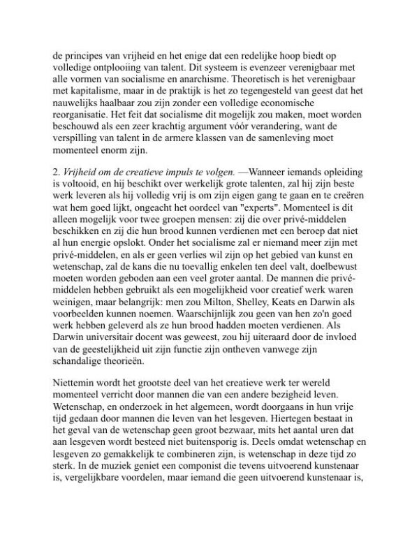 Wegen naar vrijheid - Bertrand Russell (Roads to Freedom - Nederlands) - Image 2
