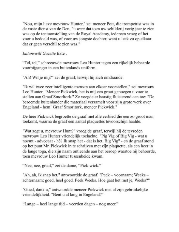 De Pickwick-documenten - Charles Dickens (The Pickwick Papers - Nederlands) - Image 2