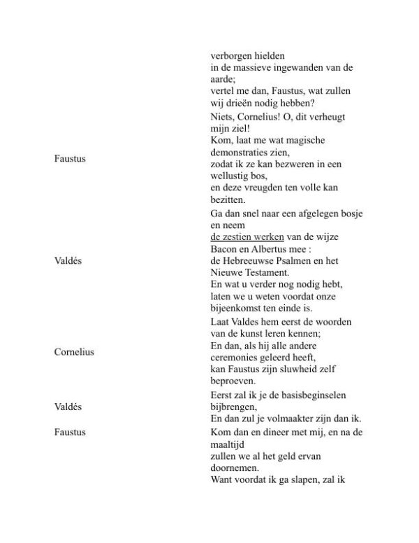 De tragische geschiedenis van dokter Faustus - Christopher Marlowe (The Tragical History of Doctor Faustus - Nederlands) - Image 2