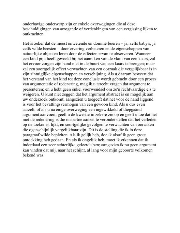 Een onderzoek naar het menselijk begrip - David Hume (An Enquiry Concerning Human Understanding - Nederlands) - Image 2