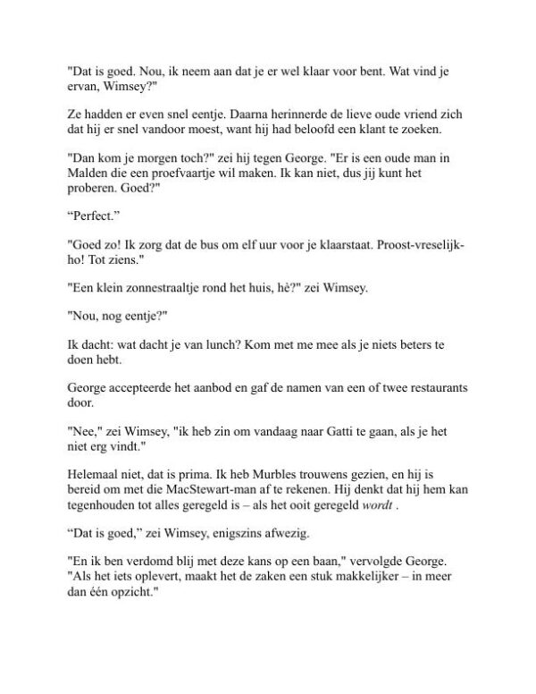 Het onaangenaamheden in de Bellona Club - Dorothy L. Sayers (The Unpleasantness at the Bellona Club - Nederlands) - Image 2