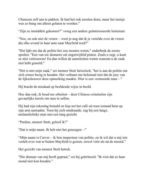 De aanwijzing van de nieuwe speld - Edgar Wallace (The Clue of the New Pin - Nederlands) - Image 2