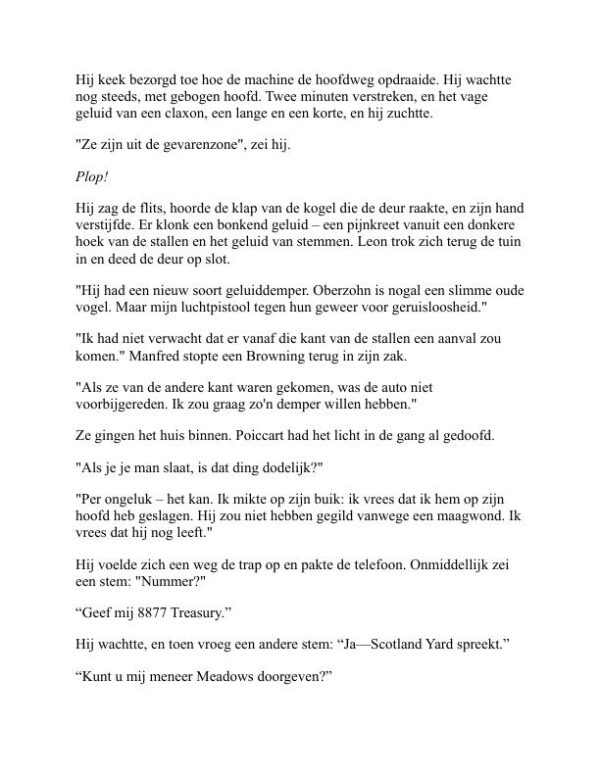 De drie rechtvaardige mannen - Edgar Wallace (The Three Just Men - Nederlands) - Image 2