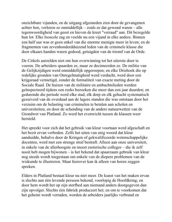 Vlakland - Edwin A. Abbott (Flatland - Nederlands) - Image 2