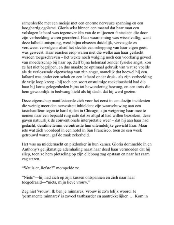 De Schone en Vervloekte - F. Scott Fitzgerald (The Beautiful and Damned - Nederlands) - Image 2