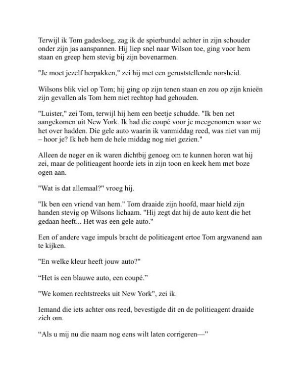 De Grote Gatsby - F. Scott Fitzgerald (The Great Gatsby - Nederlands) - Image 2