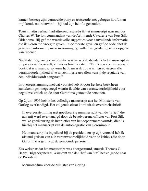 Geronimo's levensverhaal - Geronimo (Geronimo’s Story of His Life - Nederlands) - Image 2