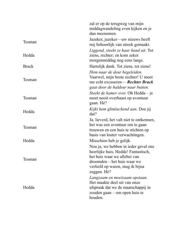 Hedda Gabler - Henrik Ibsen (Hedda Gabler - Nederlands) - Image 2