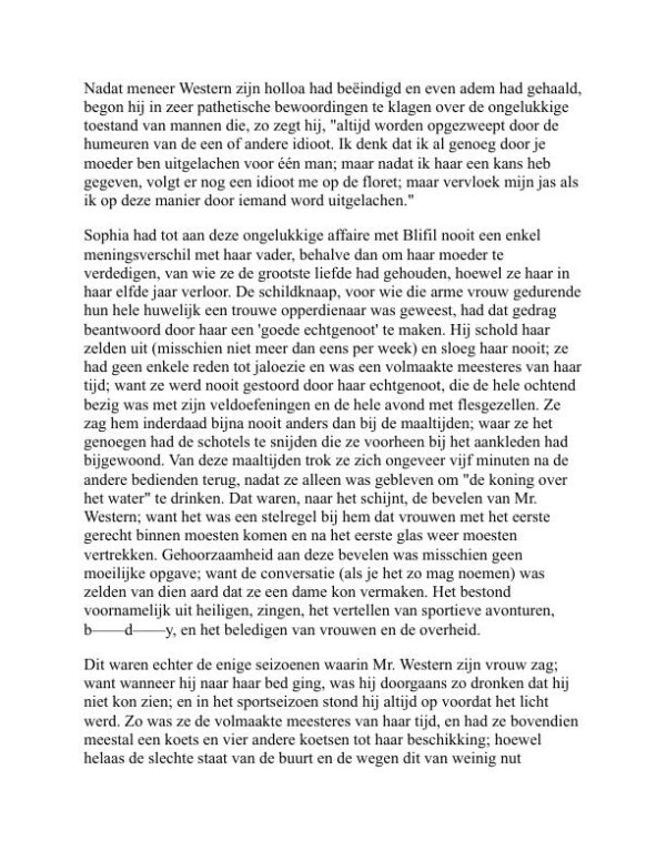 De geschiedenis van Tom Jones, een vondeling - Henry Fielding (The History of Tom Jones, a Foundling - Nederlands) - Image 2