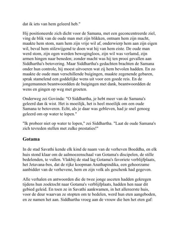 Siddhartha - Hermann Hesse (Siddhartha - Nederlands) - Image 2