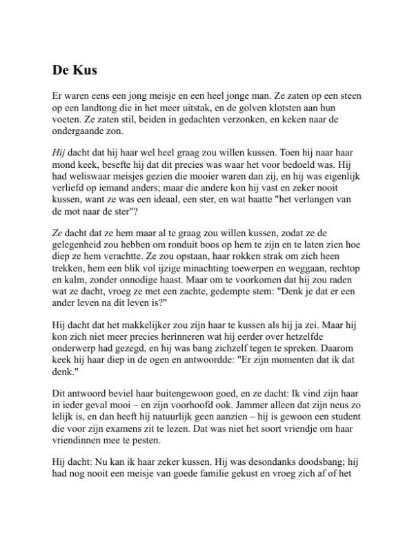 Kort Verhaal - Hjalmar Söderberg (Short Fiction - Nederlands) - Image 2