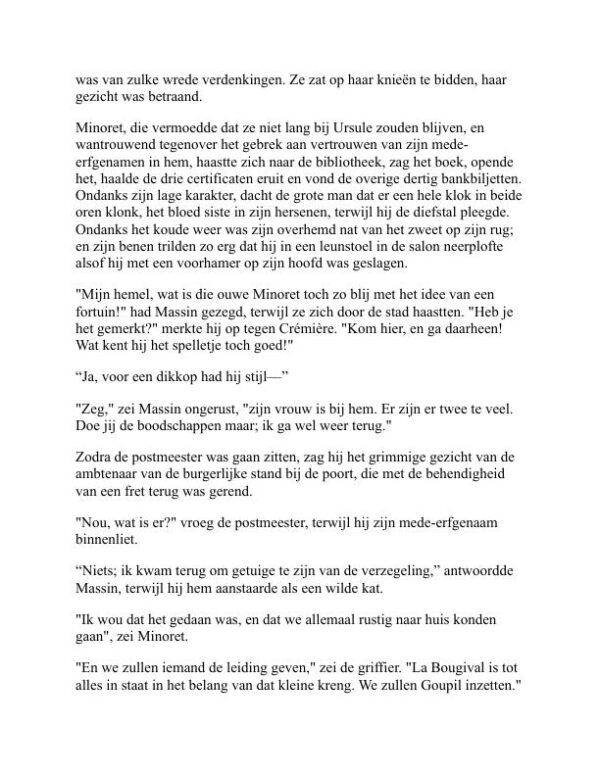 Ursule Mirouët - Honoré de Balzac (Ursule Mirouët - Nederlands) - Image 2
