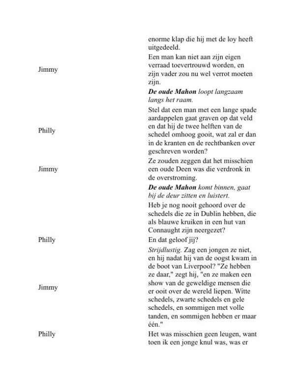 De playboy van de westerse wereld - J. M. Synge (The Playboy of the Western World - Nederlands) - Image 2