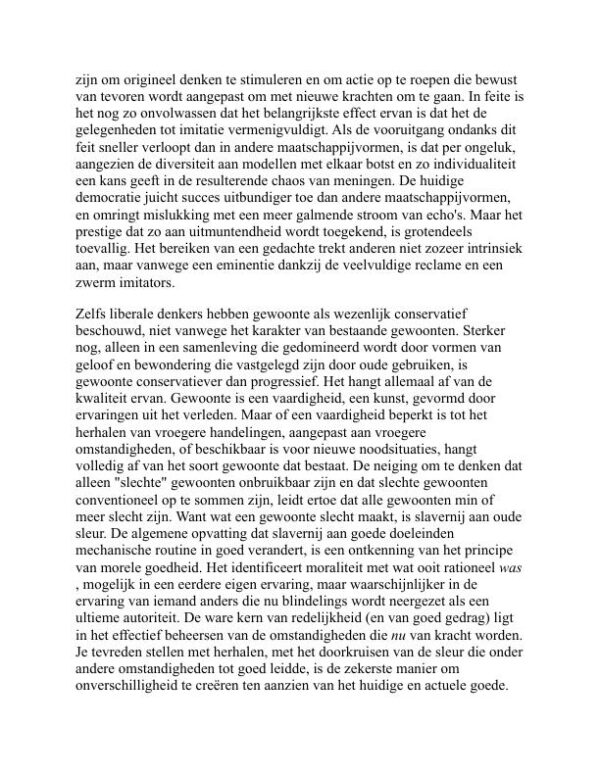 Menselijke natuur en gedrag - John Dewey (Human Nature and Conduct - Nederlands) - Image 2