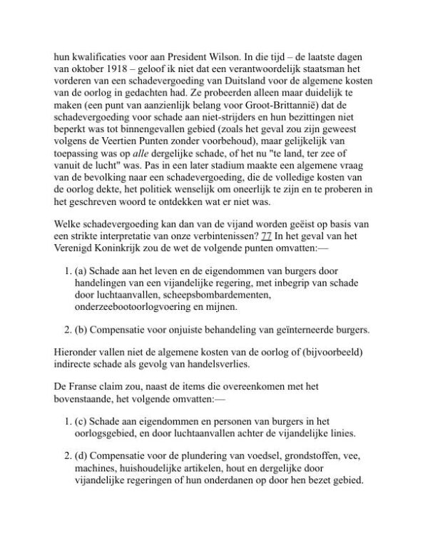 De economische gevolgen van de vrede - John Maynard Keynes (The Economic Consequences of the Peace - Nederlands) - Image 2