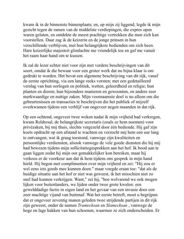 Gulliver's reizen - Jonathan Swift (Gulliver’s Travels - Nederlands) - Image 2