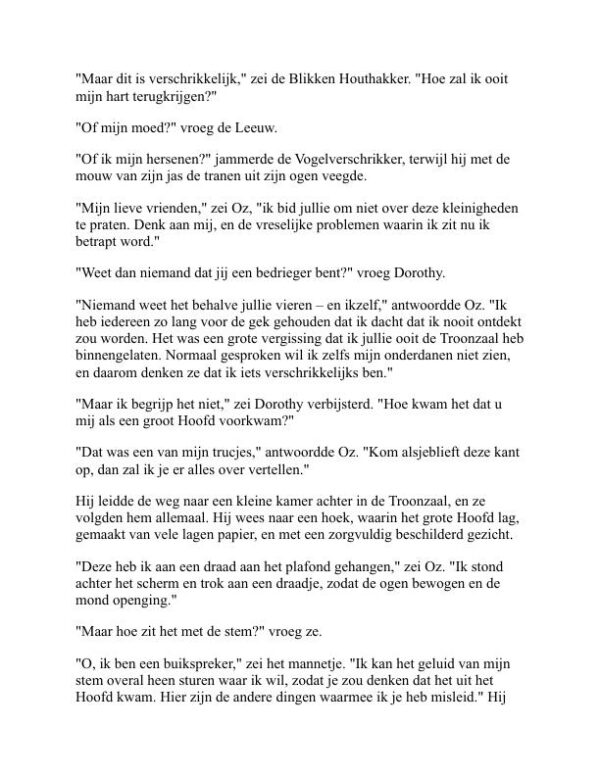 De wonderbaarlijke tovenaar van Oz - L. Frank Baum (The Wonderful Wizard of Oz - Nederlands) - Image 2