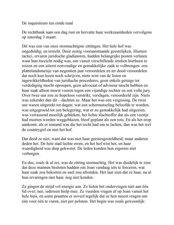 Persoonlijke herinneringen van Jeanne d'Arc - Mark Twain (Personal Recollections of Joan of Arc - Nederlands) - Image 2