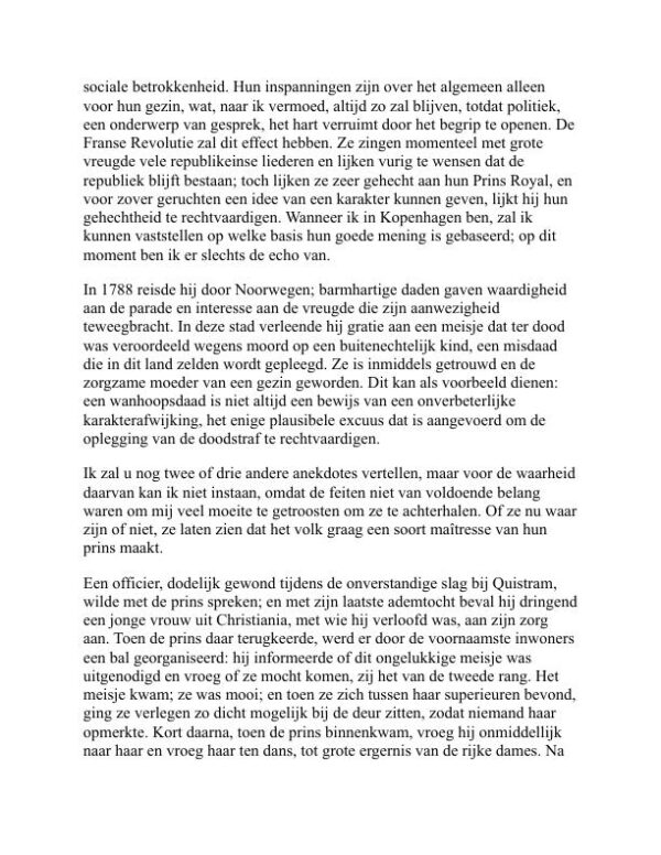 Brieven geschreven tijdens een kort verblijf in Zweden, Noorwegen en Denemarken - Mary Wollstonecraft (Letters Written During a Short Residence in Sweden, Norway, and Denmark - Nederlands) - Image 2