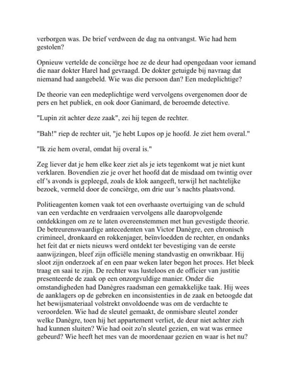 De buitengewone avonturen van Arsène Lupin, heer-inbreker - Maurice Leblanc (The Extraordinary Adventures of Arsène Lupin, Gentleman-Burglar - Nederlands) - Image 2