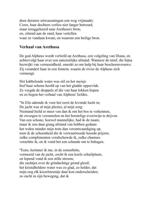Metamorfosen - Ovid (Metamorphoses - Nederlands) - Image 2