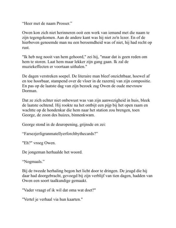 Kort Verhaal - P. G. Wodehouse (Short Fiction - Nederlands) - Image 2