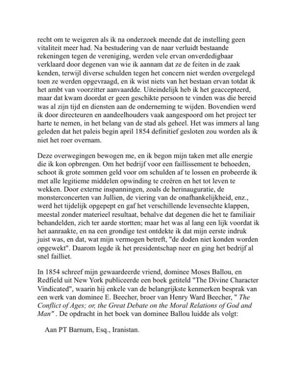 Strijd en triomf - P. T. Barnum (Struggles and Triumphs - Nederlands) - Image 2
