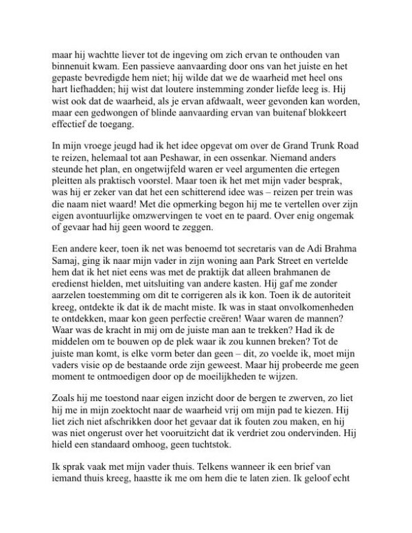 Mijn herinneringen - Rabindranath Tagore (My Reminiscences - Nederlands) - Image 2