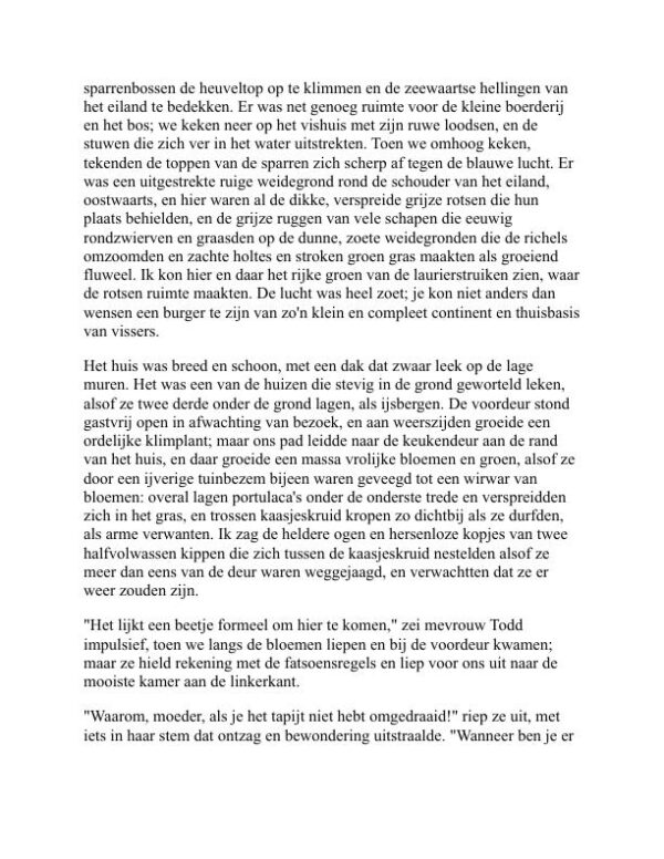 Het land van de puntige sparren - Sarah Orne Jewett (The Country of the Pointed Firs - Nederlands) - Image 2