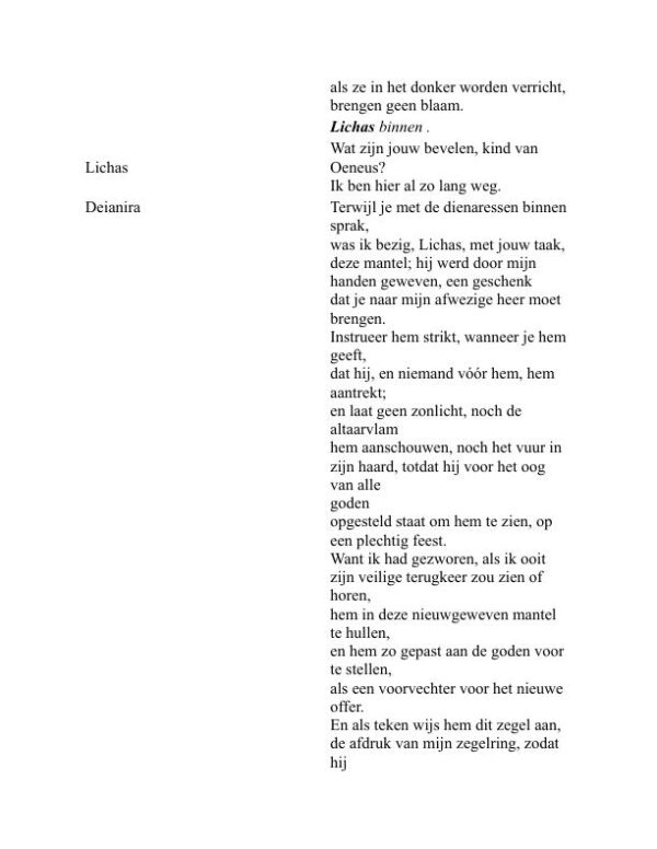De Trachiniae - Sophocles (The Trachiniae - Nederlands) - Image 2