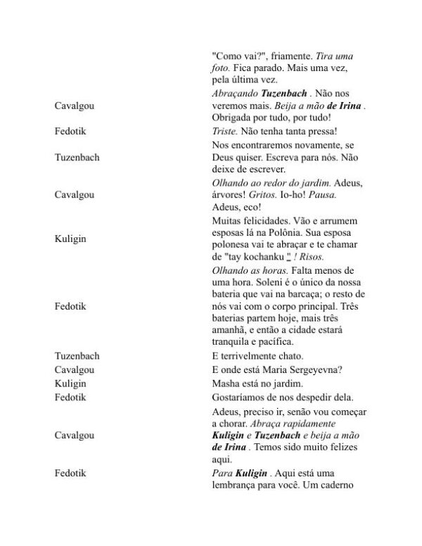 Três Irmãs - Anton Chekhov (Three Sisters - Portugues) - Image 2